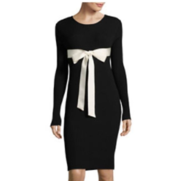 Mo & Co Open-back Sweater Dress - Picture 1 of 3